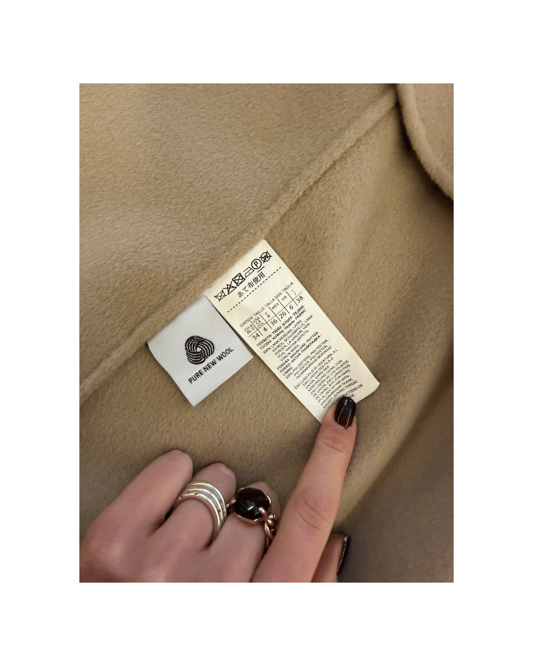 GIACCA IN LANA BEIGE MAX MARA WEEKEND