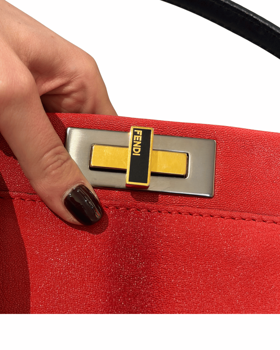 FENDI PEEKABOO CORALLO INTERNO FENDI ZUCCA