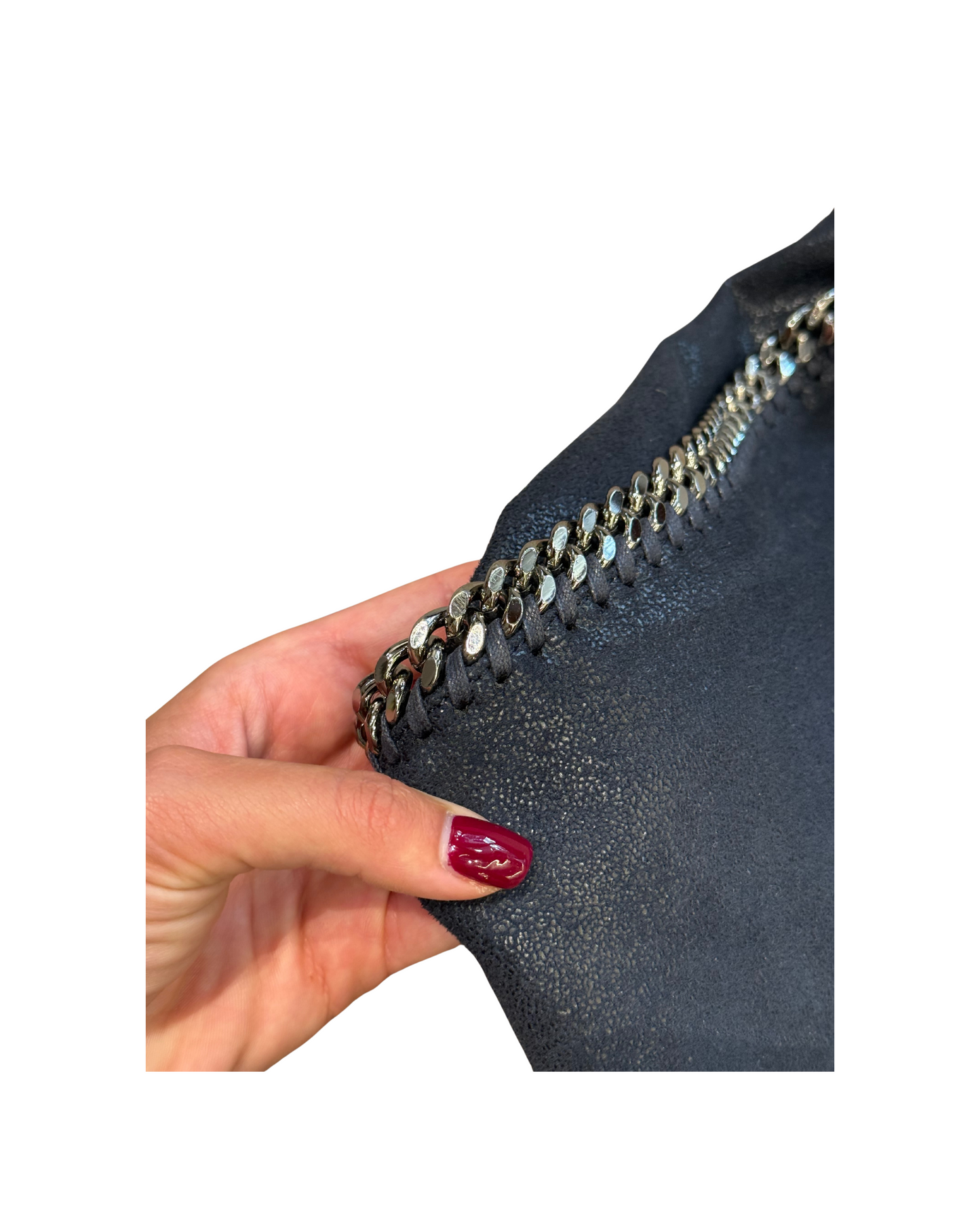 FALABELLA TRE CATENE BLU SCURO