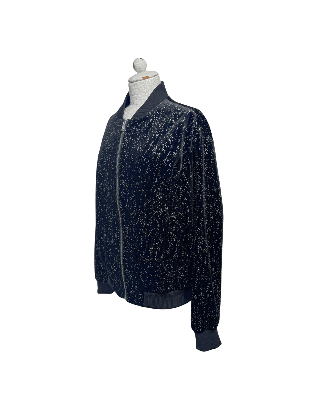 FELPA DSQUARED2 VELLUTO E BRILLANTINI