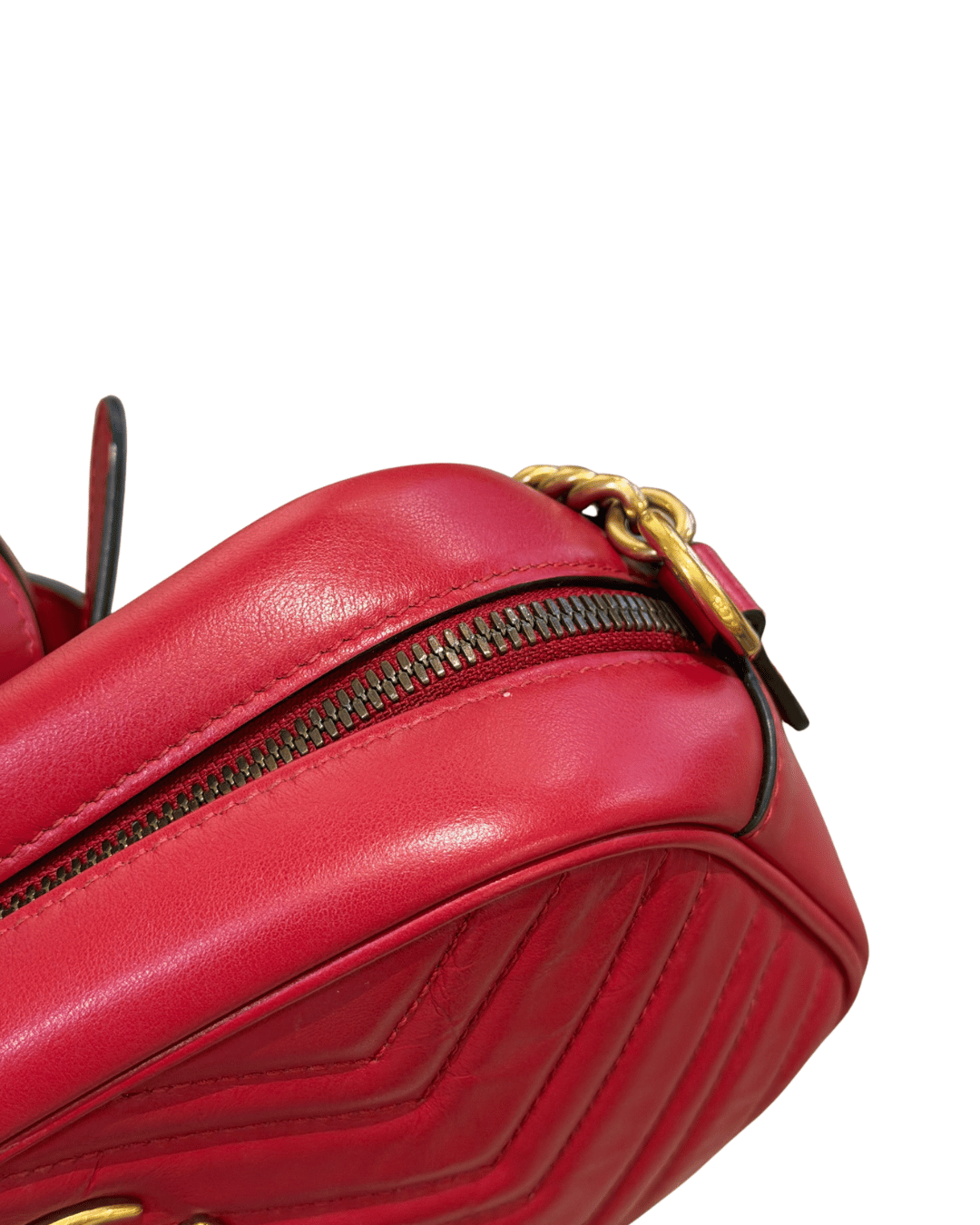 GUCCI CAMERA BAG ROSSA CON SCATOLA