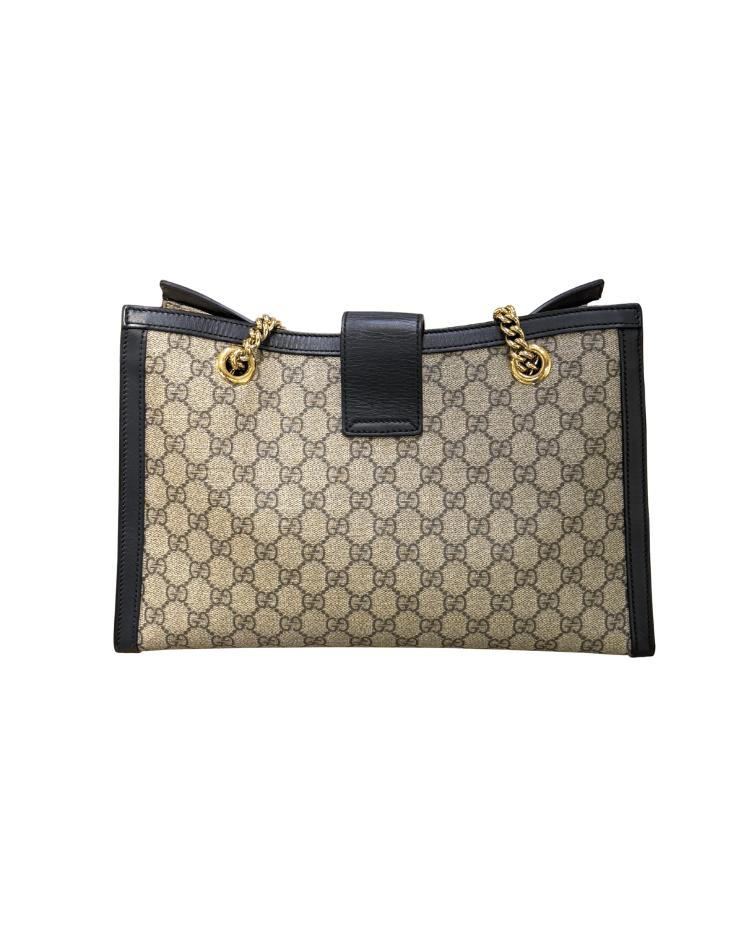 GUCCI PADLOCK GG SUPREME RIFINITURE NERE