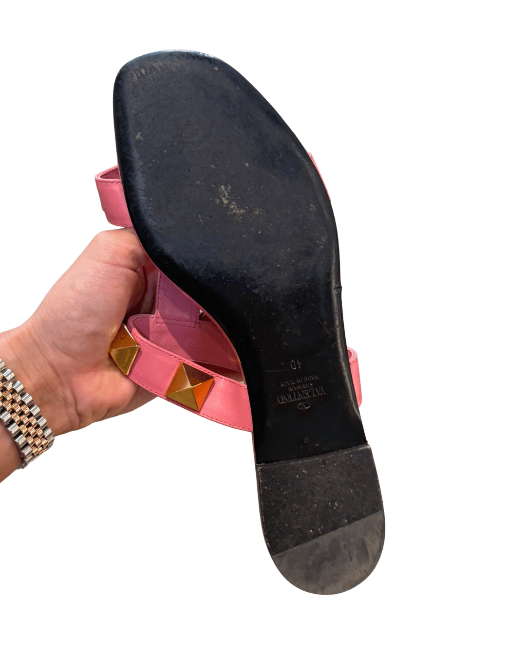 SANDALI FUCSIA VALENTINO ROCKSTUD Nr 40