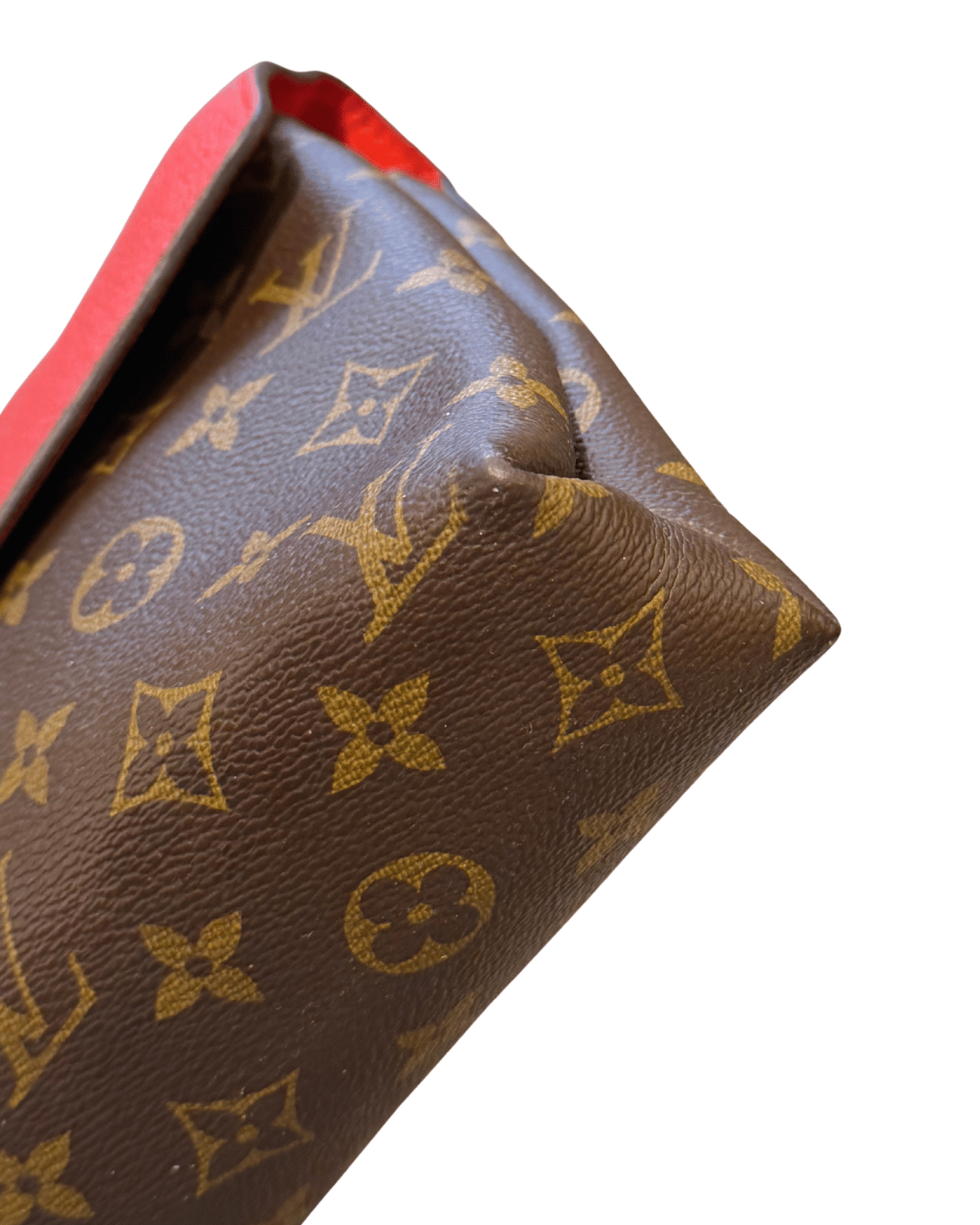 POCHETTE PALLAS CHAIN RIFINITURE ROSSE LOUIS VUITTON