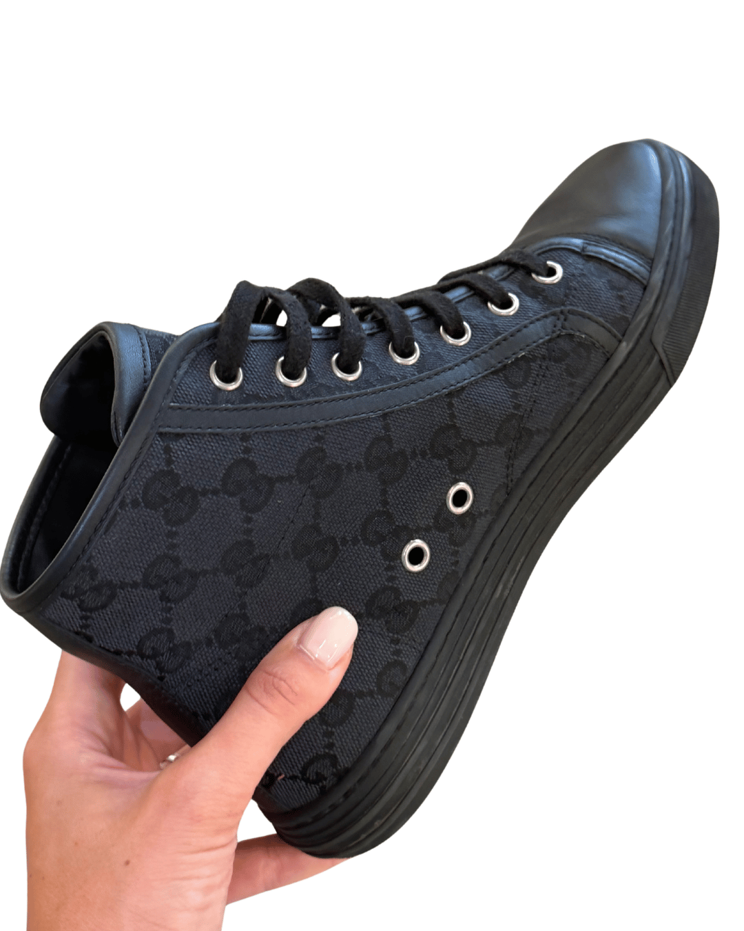 SNEAKERS HIGH TOP GUCCI NERE Nr 36