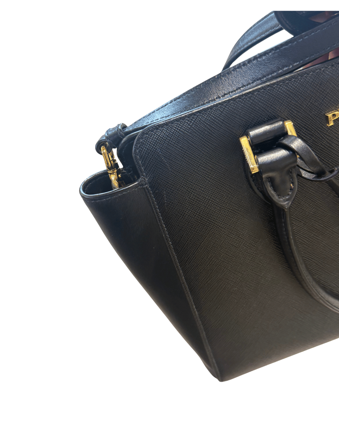 BORSA PRADA NERA IN PELLE