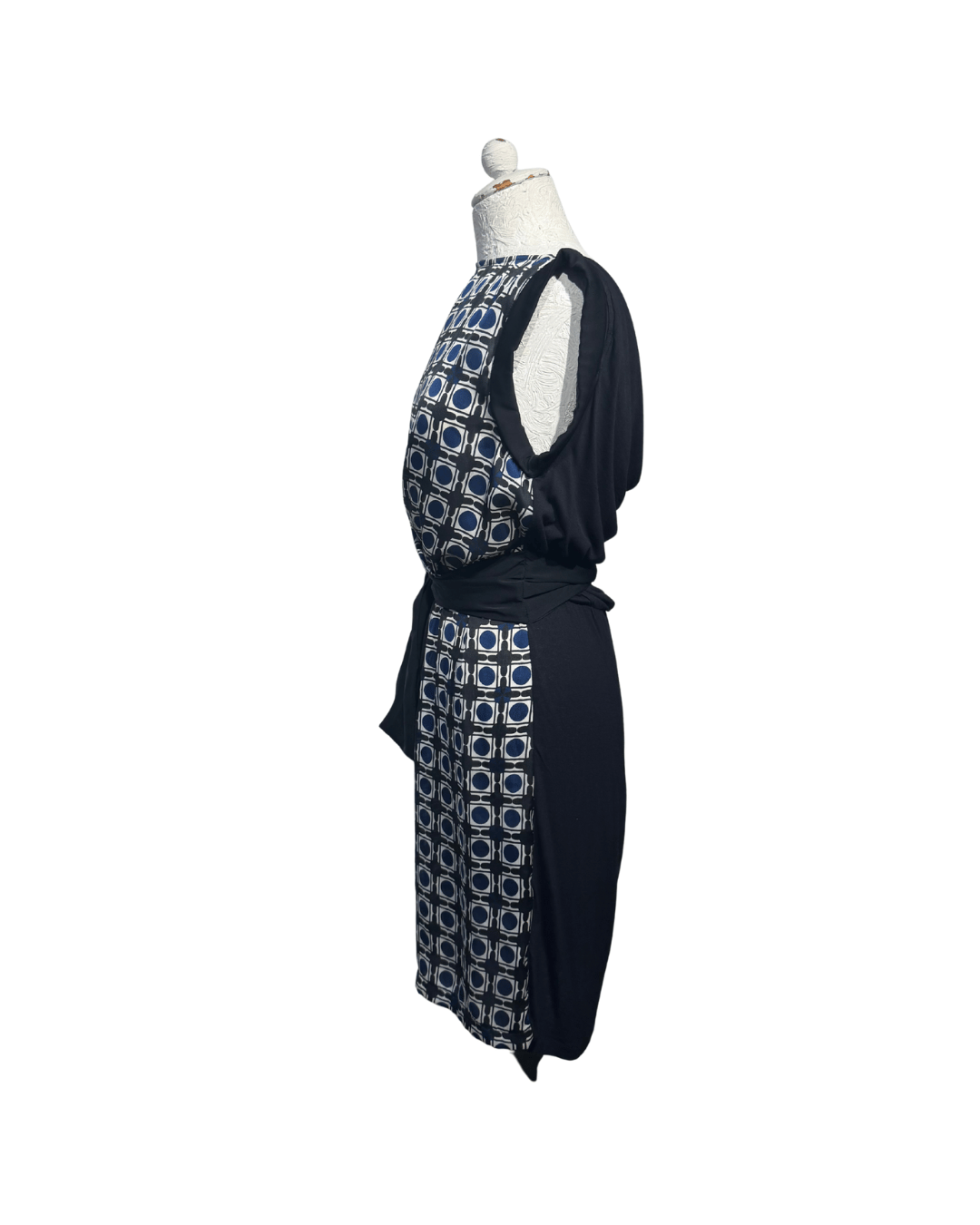 ABITO WEEKEND MAXMARA BLU E NERO Tg 40