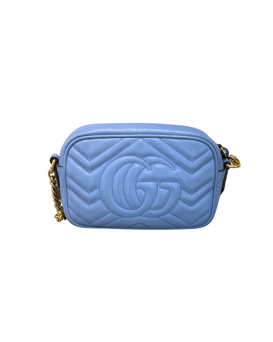 MINI CAMERA BAG GUCCI AZZURRA