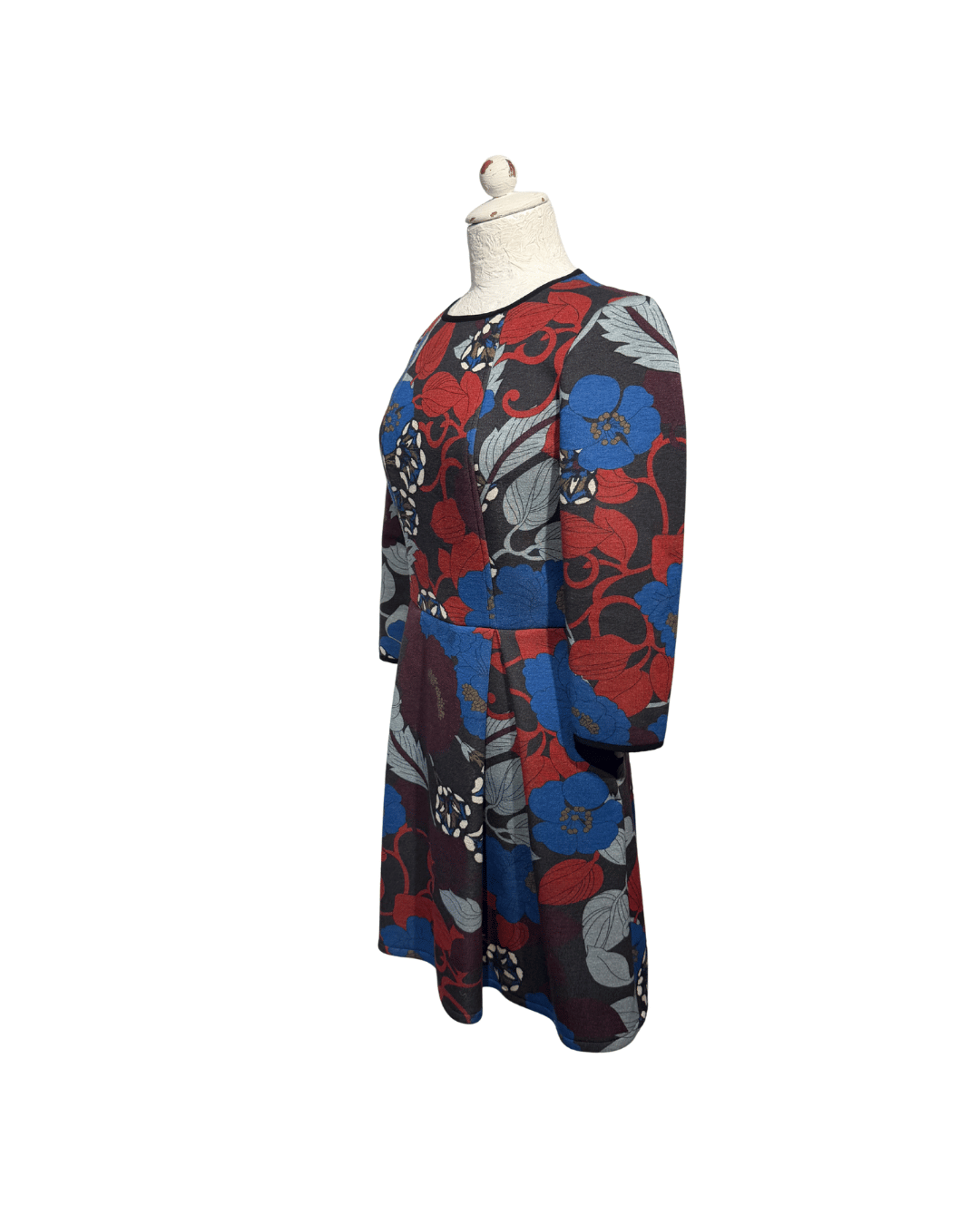 ABITO MAX&CO FIORI MANICE A 3/4 Tg 38