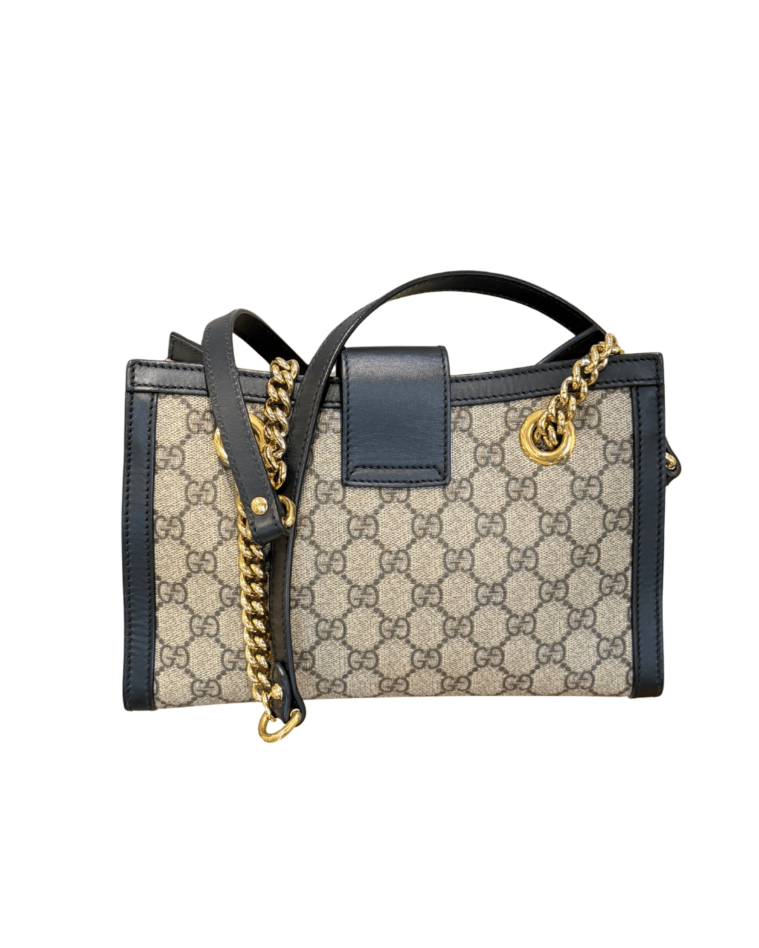 GUCCI PADLOCK SMALL CON RIFINITURE BLU NAVY