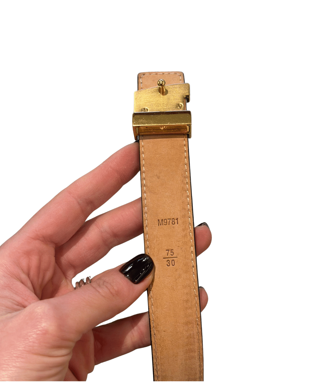 CINTURA INITIALES SOTTILE LOUIS VUITTON