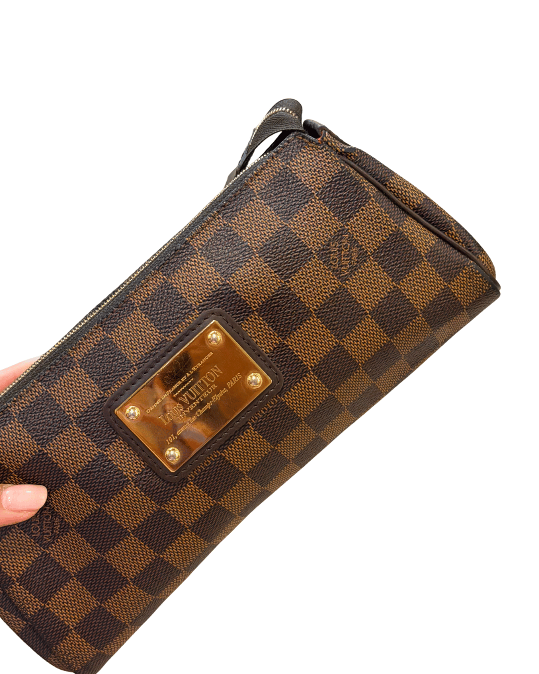 POCHETTE EVA LOUIS VUITTON DAMIER EBENE