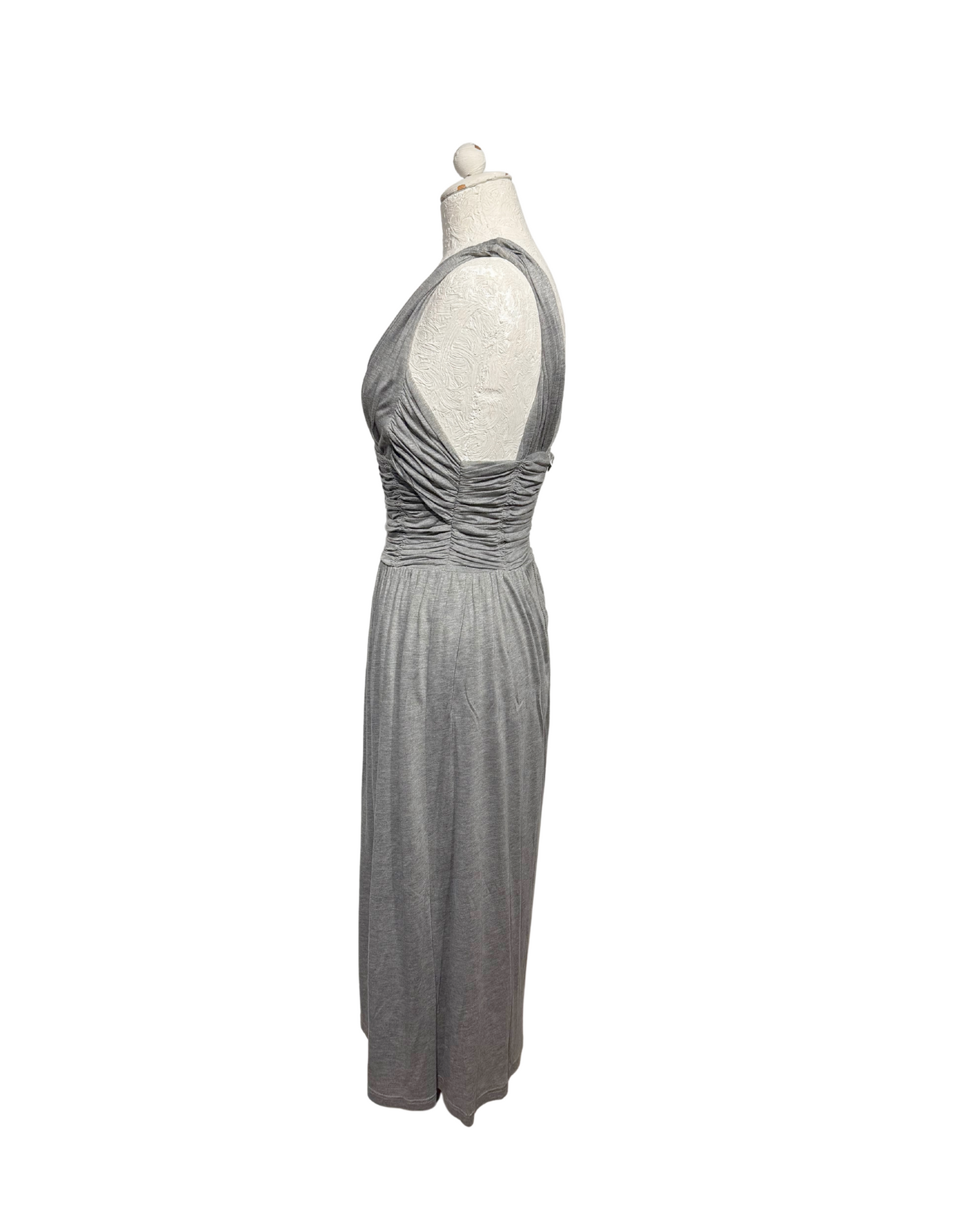 ABITO BURBERRY VISCOSA GRIGIO