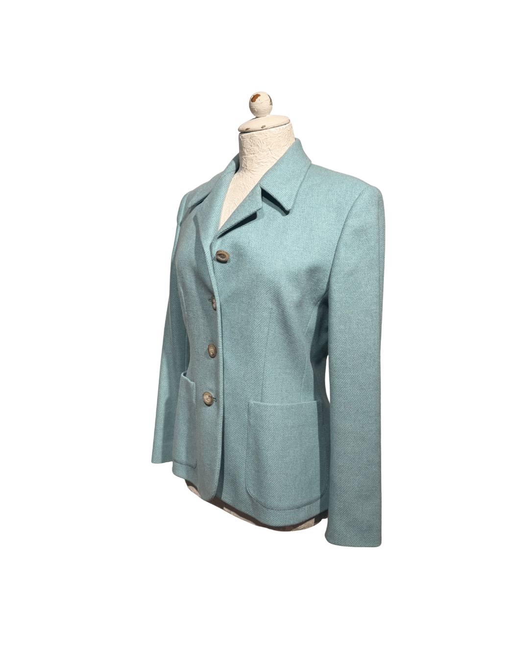 GIACCA MAXMARA AZZURRA IN LANA Tg 40