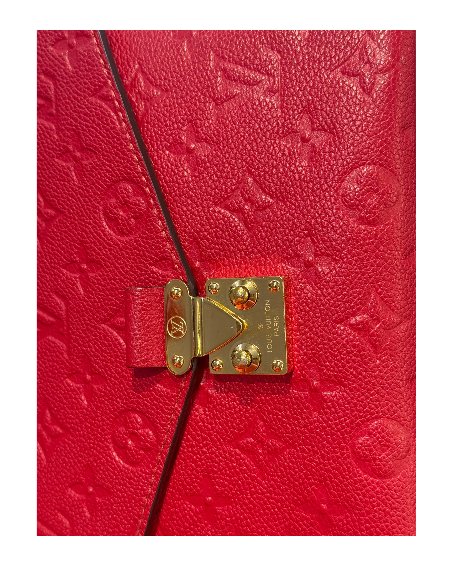METIS PELLE EMPREINTE ROSSA LOUIS VUITTON