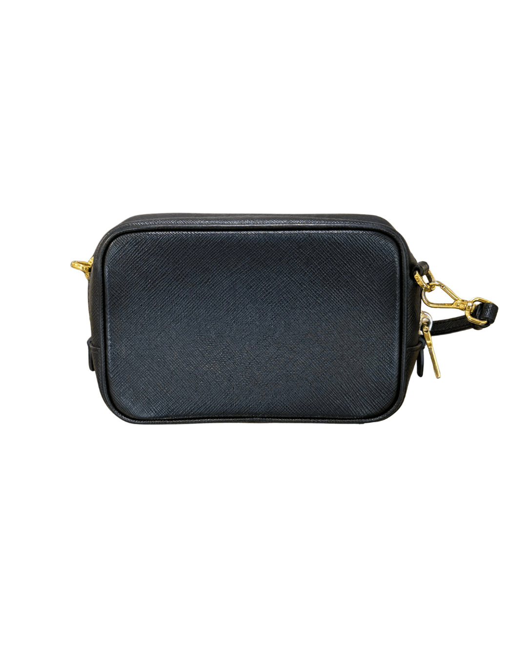 MINI TRACOLLA PRADA PELLE SAFFIANO NERA