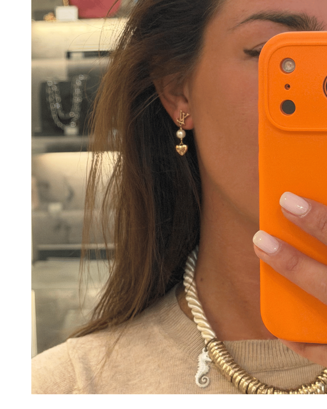 ORECCHINI LOUIS VUITTON PEARL RIVER