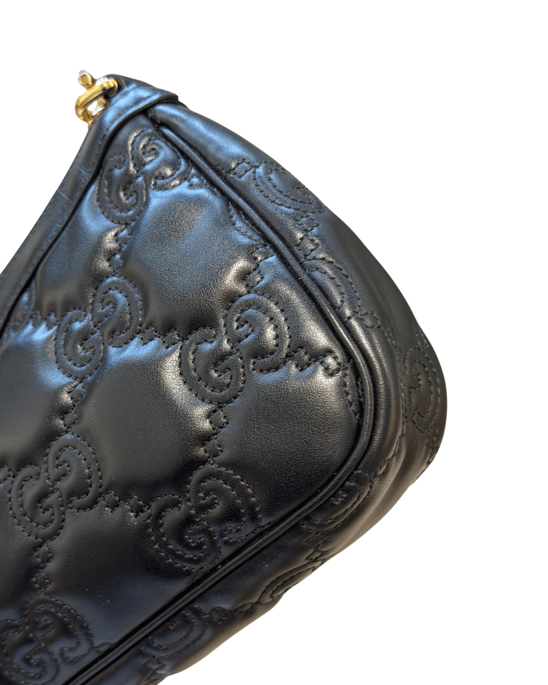 POCHETTE GUCCI PELLE GG SOFT CON TRACOLLA E CATENA