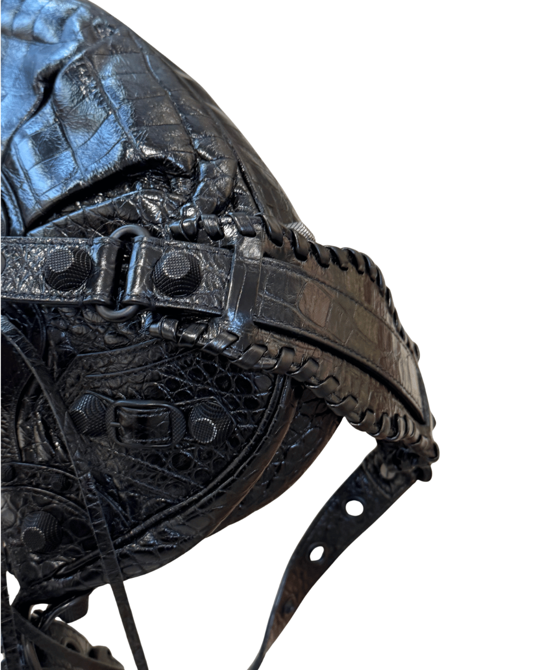 BALENCIAGA LE CAGOLE TRACOLLA NERA