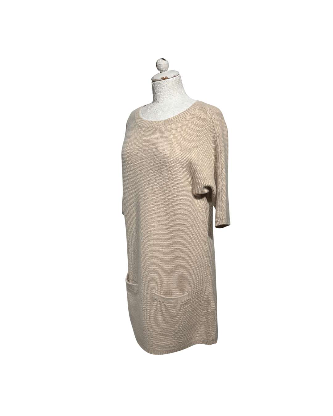 ABITO MAGLIA CHLOE 100% CASHMERE BEIGE