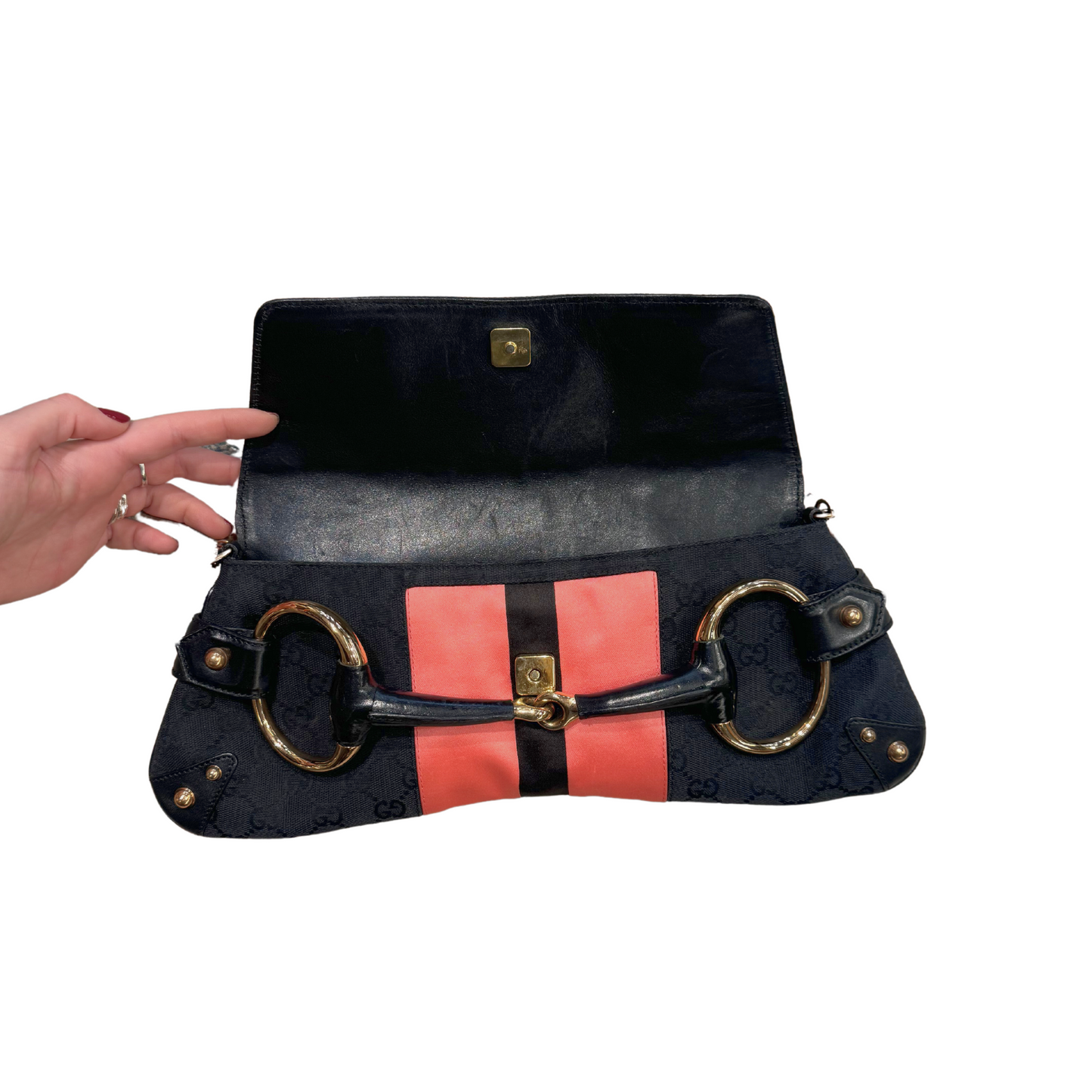 GUCCI HORSEBIT FASCIA FUCSIA