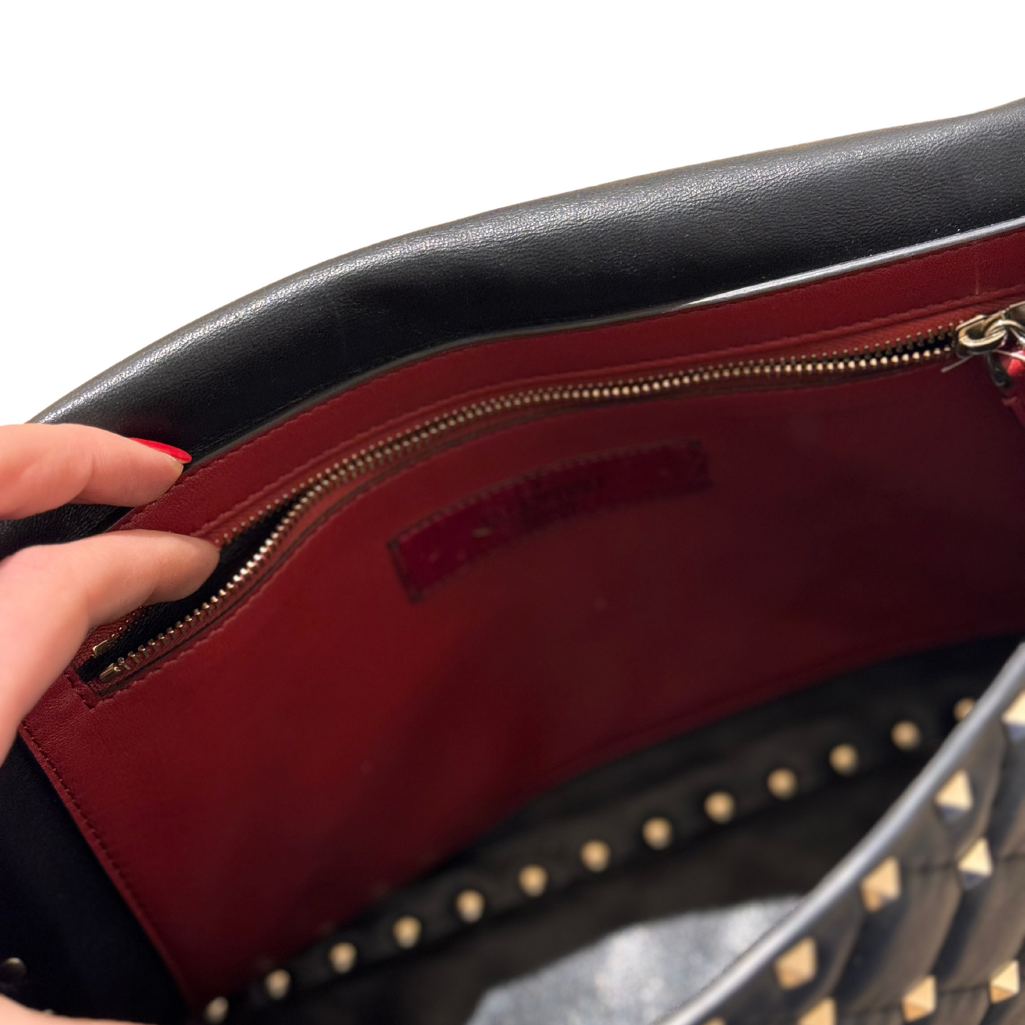 VALENTINO SPIKE MISURA GRANDE NERA