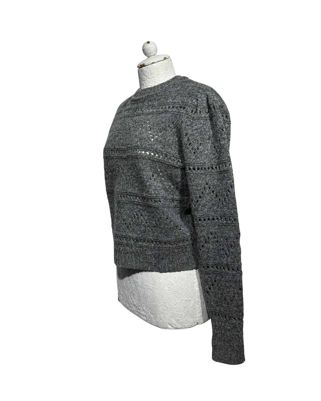 MAGLIONE ISABEL MARANT GRIGIO TRAFORARTO