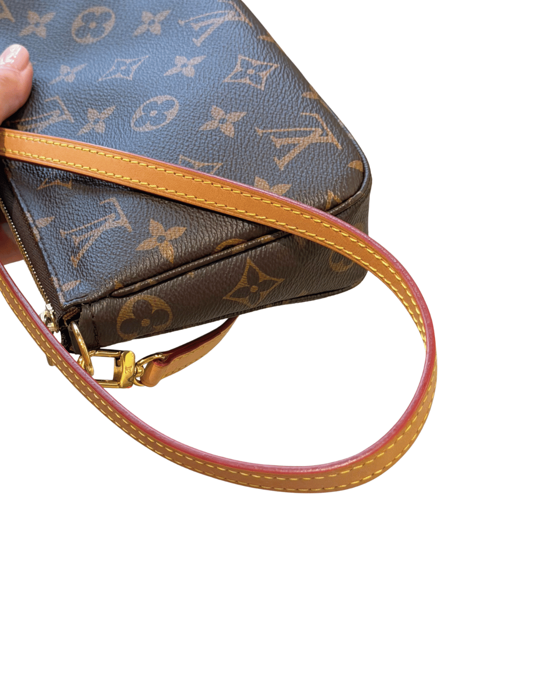 POCHETTE ACCESSOIRES MONOGRAM CON TRACOLLA