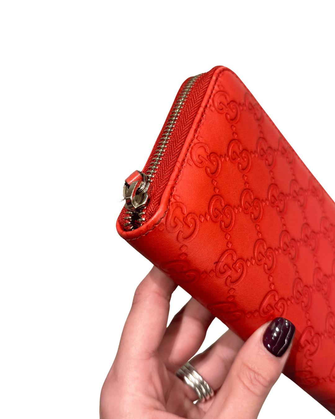 PORTAFOGLIO GUCCI COLOR CORALLO