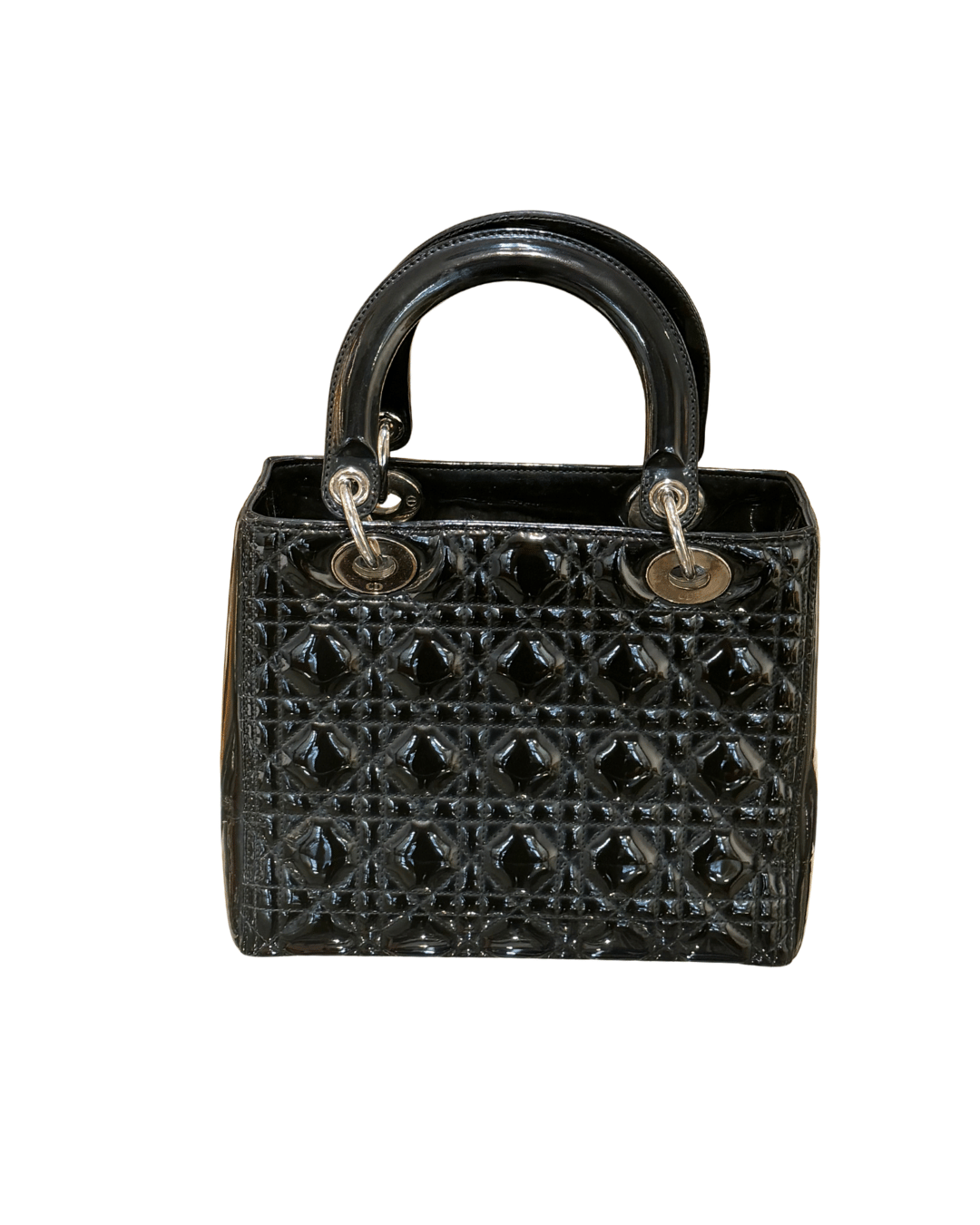 LADY DIOR MEDIA VERNIS NERA HARDWARE ARGENTO