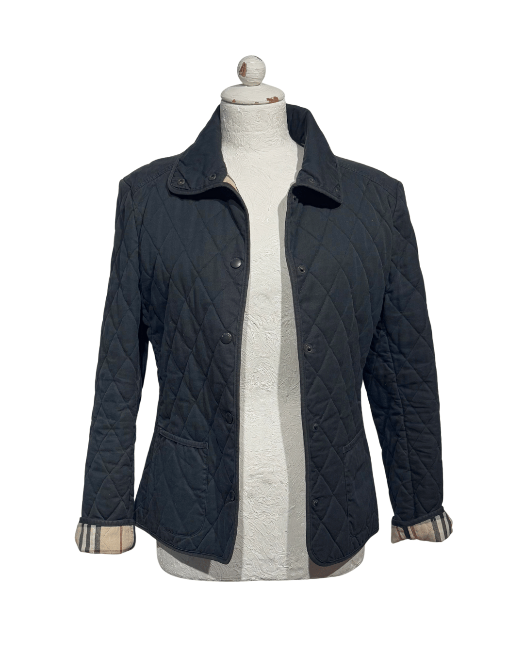 GIACCA TRAPUNTATA BURBERRY NERA