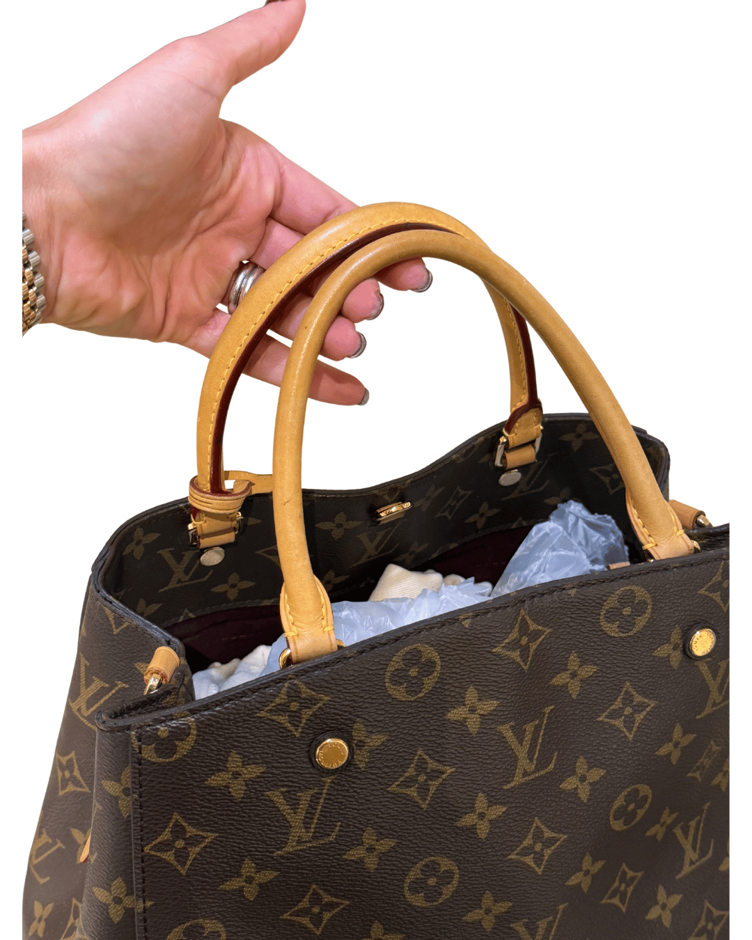 MONTAIGNE MM LOUIS VUITTON MONOGRAM
