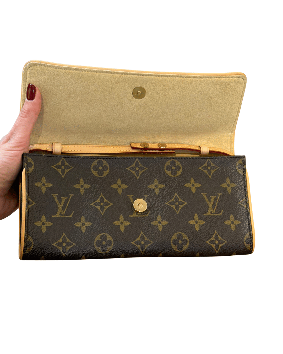 POCHETTE LOUIS VUITTON TWIN GM MONOGRAM