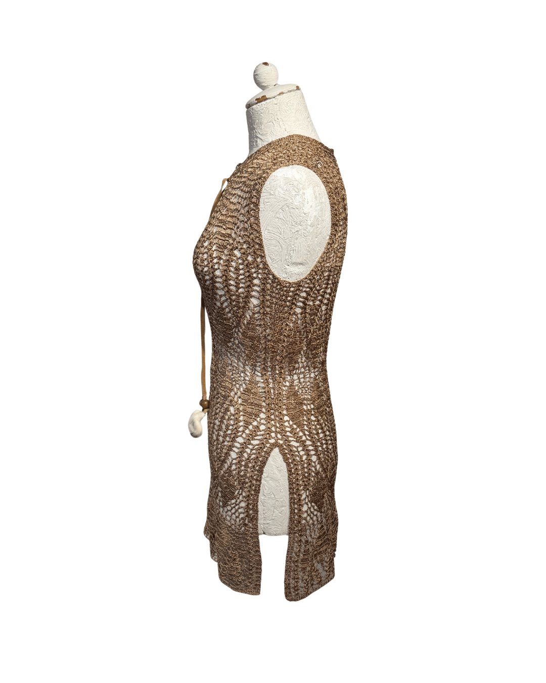 COPRICOSTUME IN MAGLIA TRAFORATA D&G Tg S