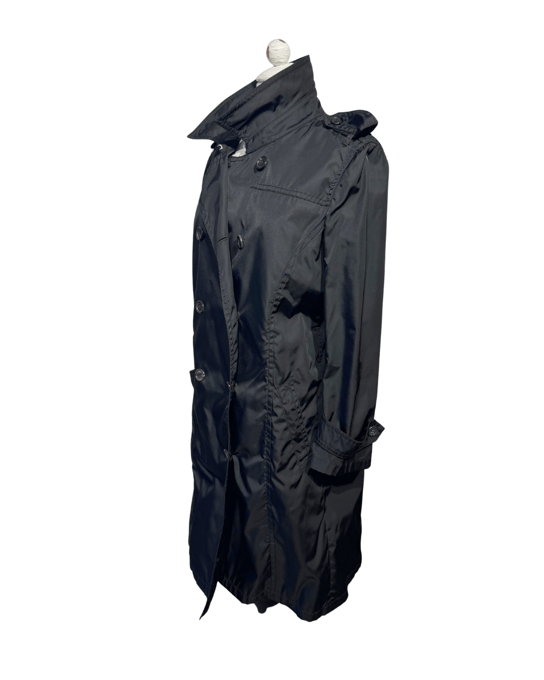 IMPERMEABILE PRADA NERO Tg 44