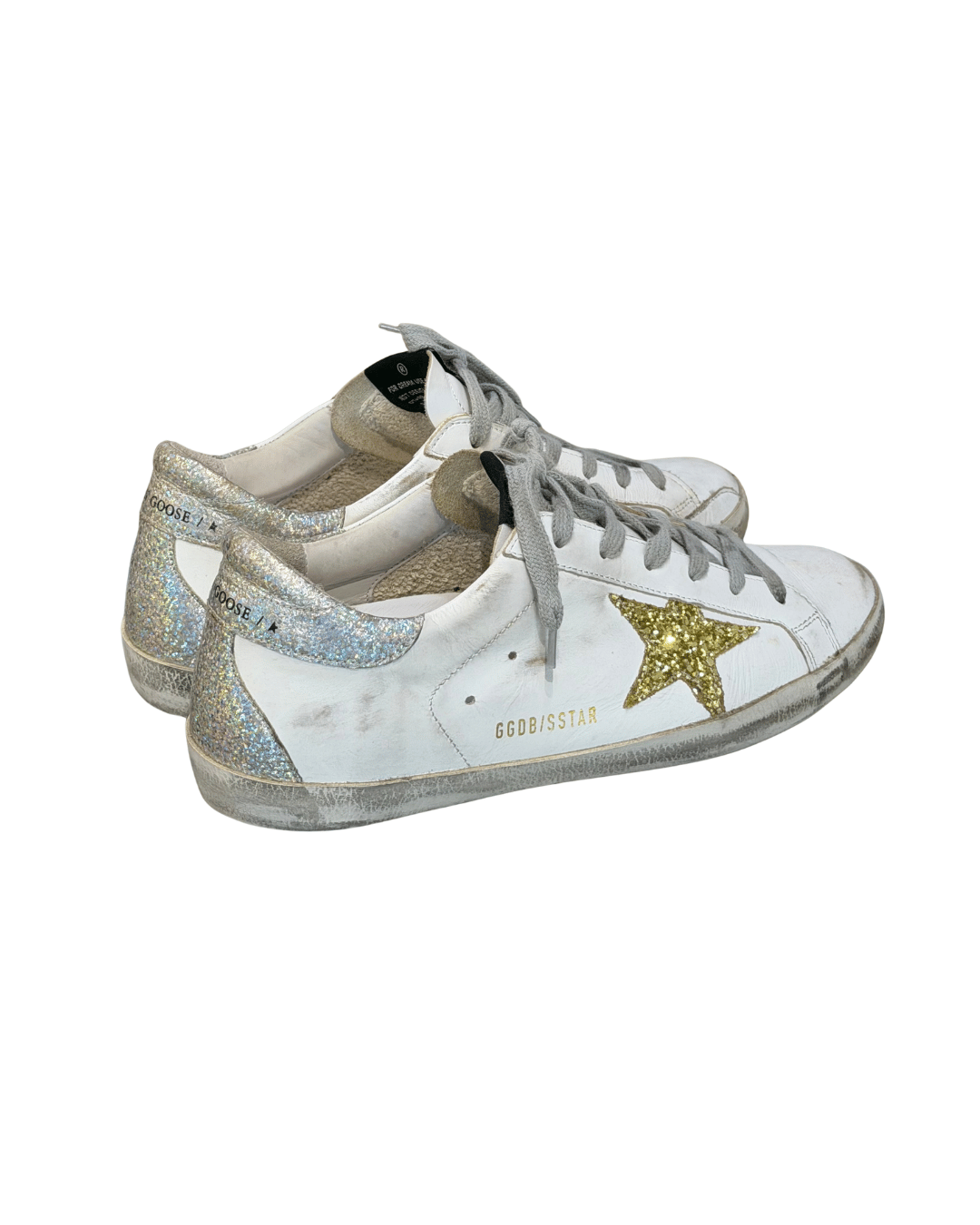 GOLDEN GOOSE SUPERSTAR BIANCHE STELLA ORO Nr 39