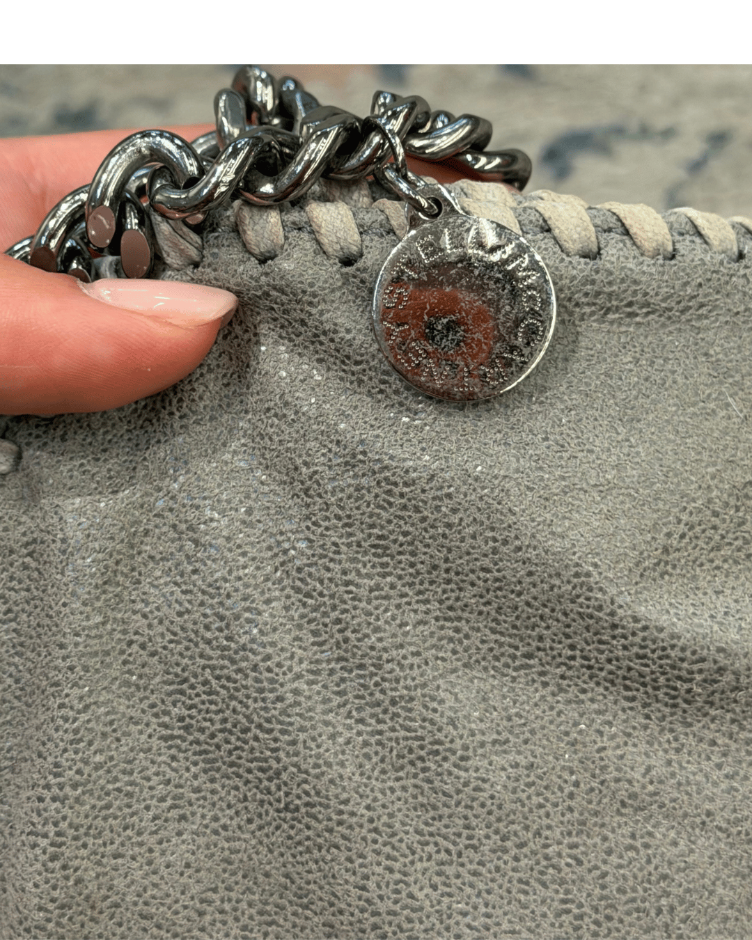 MINI STELLA MCCARTNEY FALABELLA GRIGIA