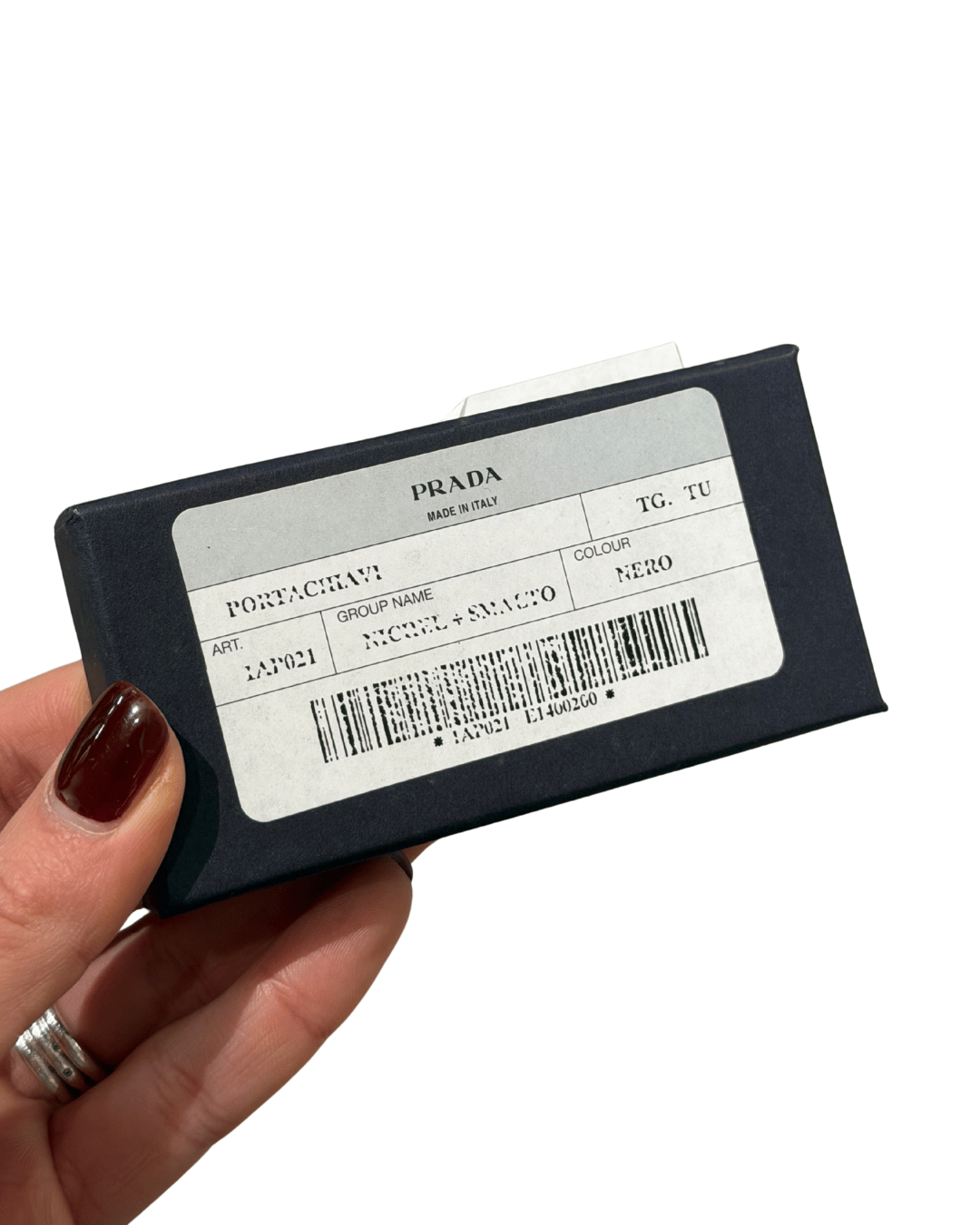 PORTACHIAVI PRADA TRIANGOLO