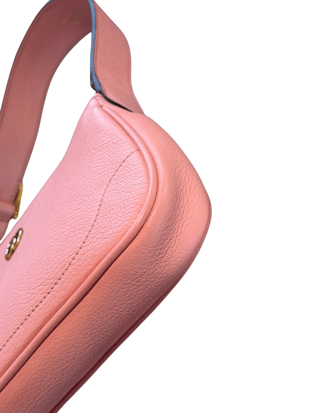 PICCOLA MEZZALUNA GUCCI ROSA PELLE MARTELLATA