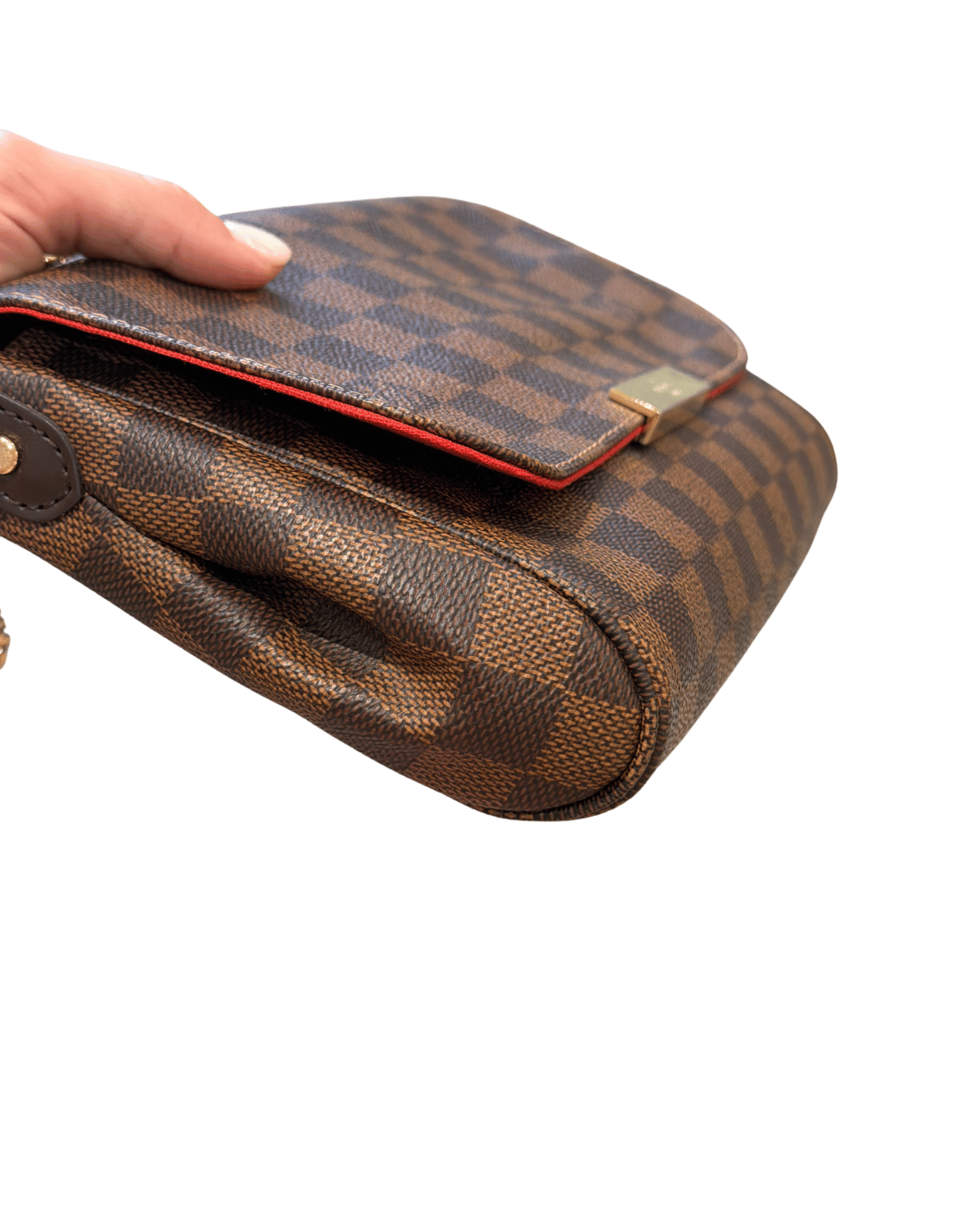 POCHETTE FAVORITE MM DAMIER EBENE LOUIS VUITTON