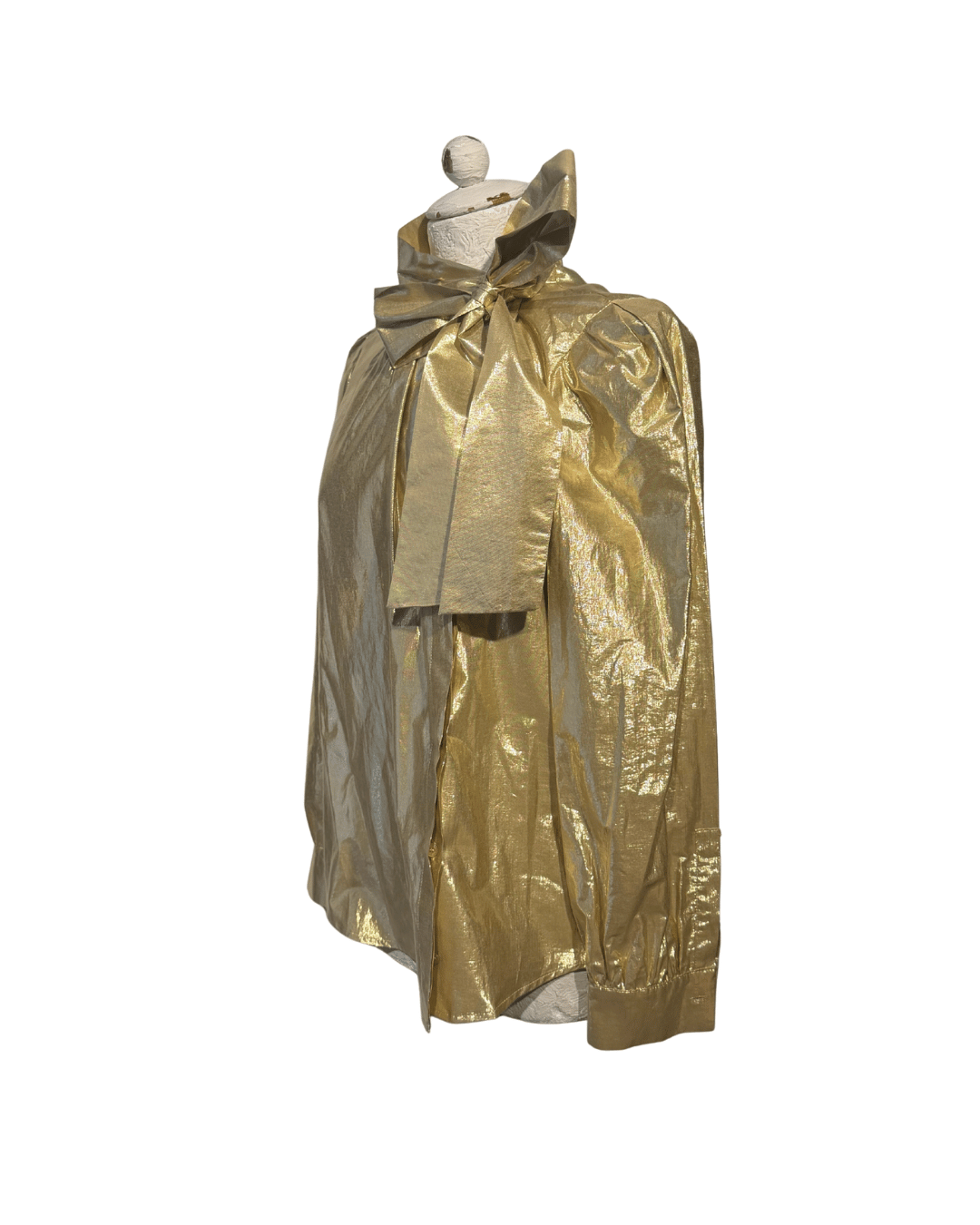 CAMICIA WEEKEND MAX MARA LAMINATA ORO Tg 40