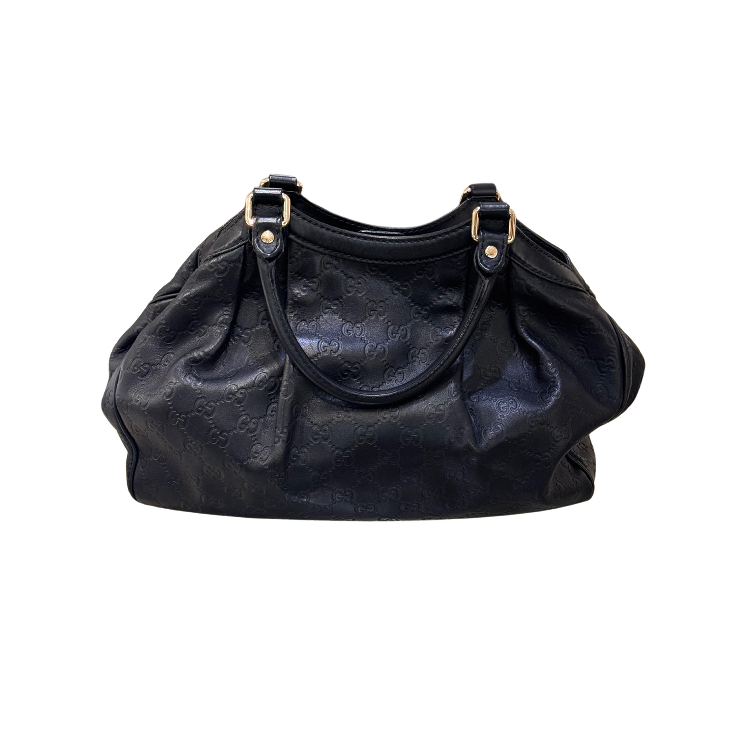 BORSA GUCCI NERA IN PELLE