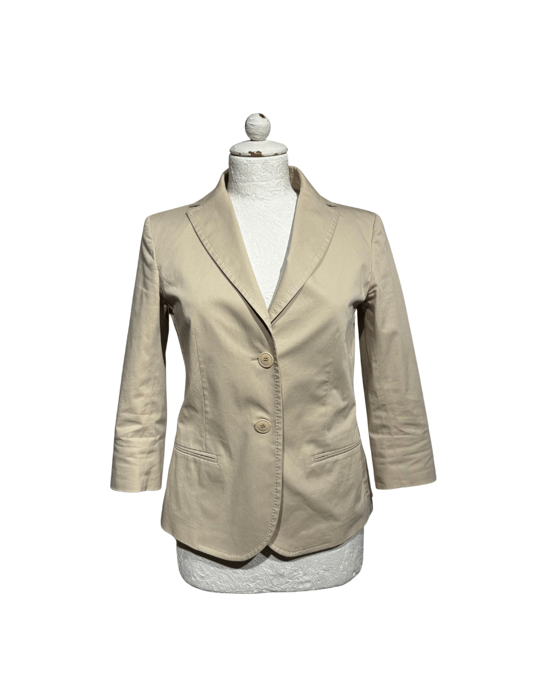 GIACCA COTONE MAXMARA BEIGE