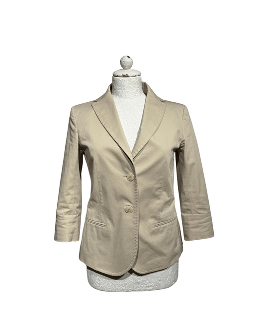 GIACCA COTONE MAXMARA BEIGE