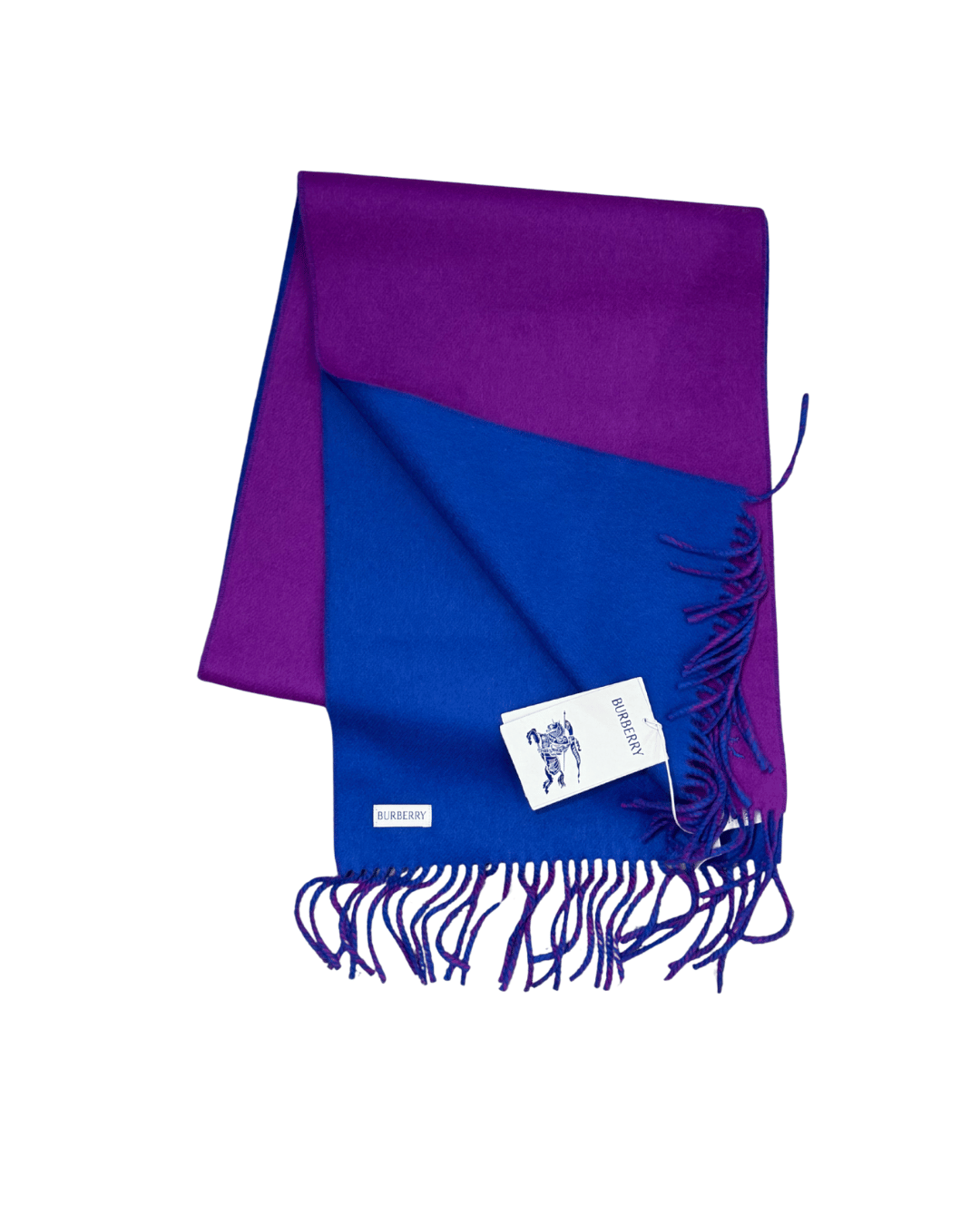 SCIARPA BURBERRY CASHMERE BICOLORE