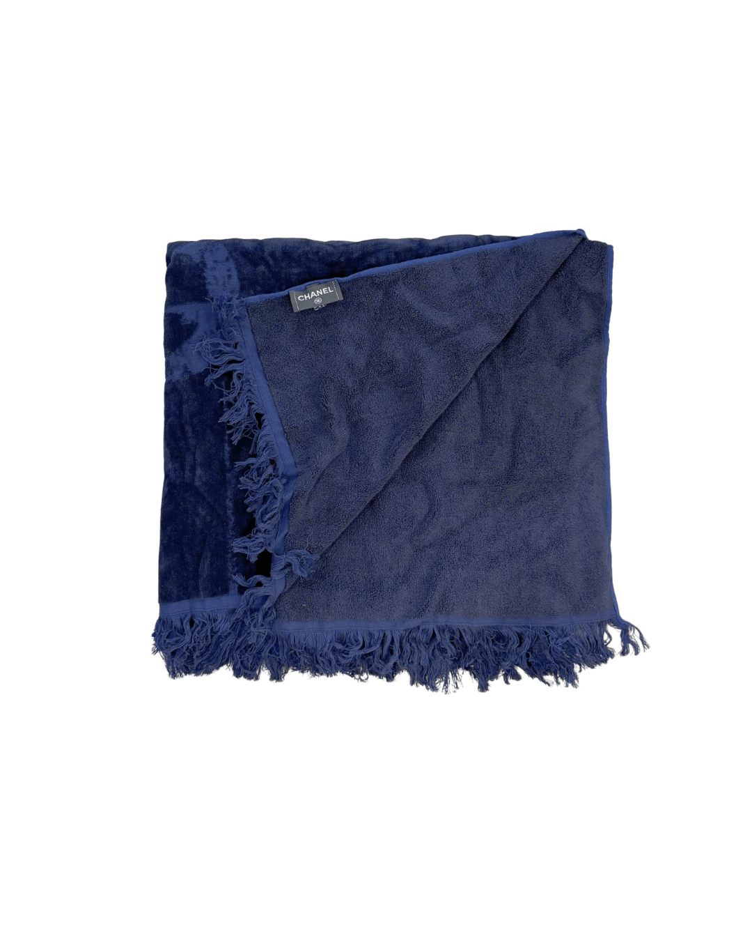 MARSUPIO CHANEL IN SPUGNA BLU CON TELO MARE