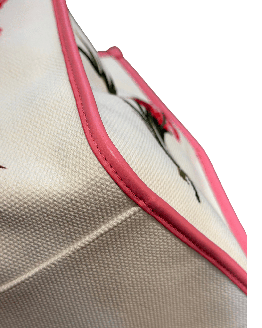 SHOPPER BAG TESSUTO STAMPA FIORI D&G