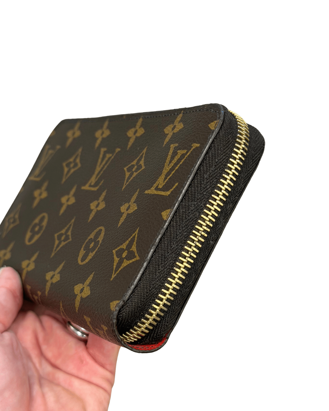 ZIPPY LOUIS VUITTON INTERNO ROSSO