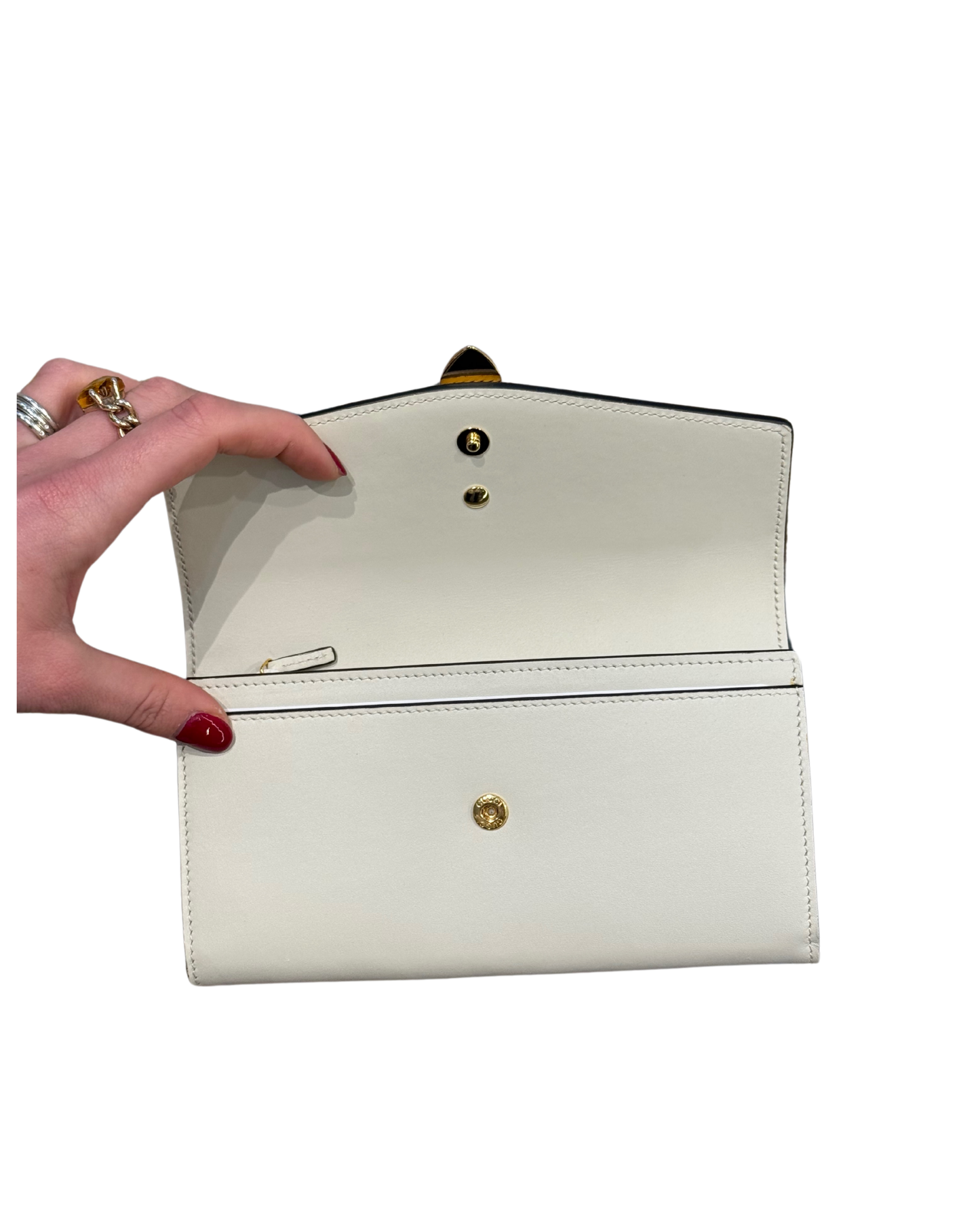 PORTAFOGLIO SYLVIE GUCCI AVORIO