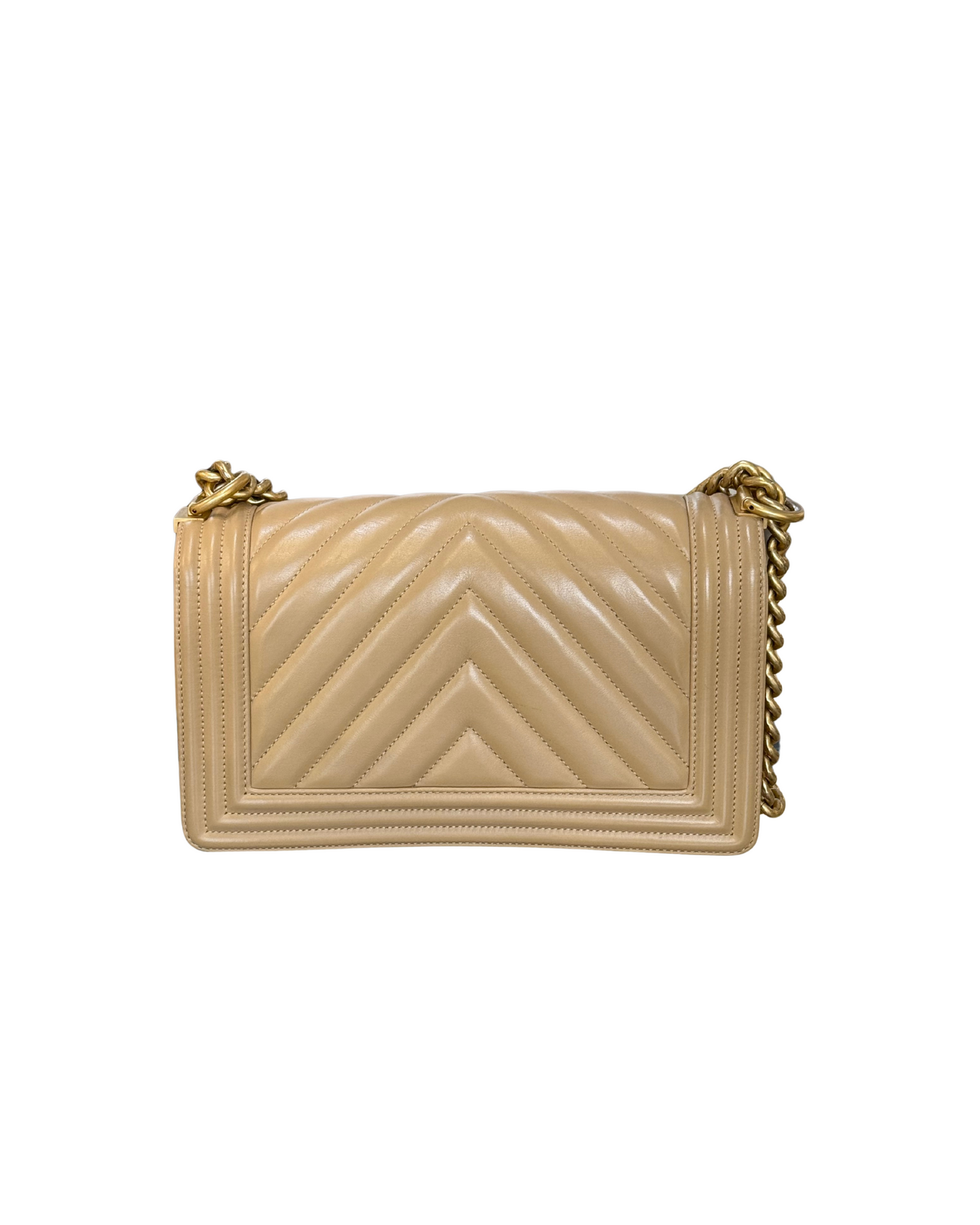 CHANEL BOY BEIGE